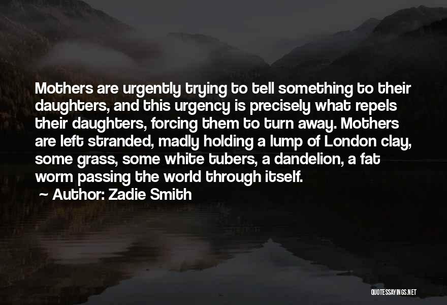 Mothers And Daughters Love Quotes By Zadie Smith