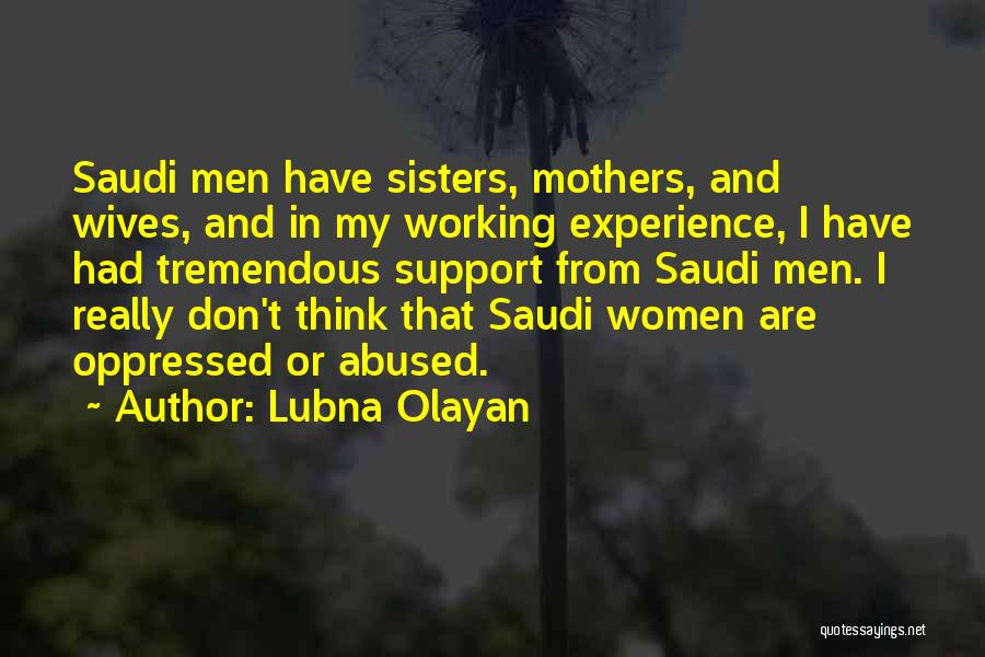 Mothers And Wives Quotes By Lubna Olayan