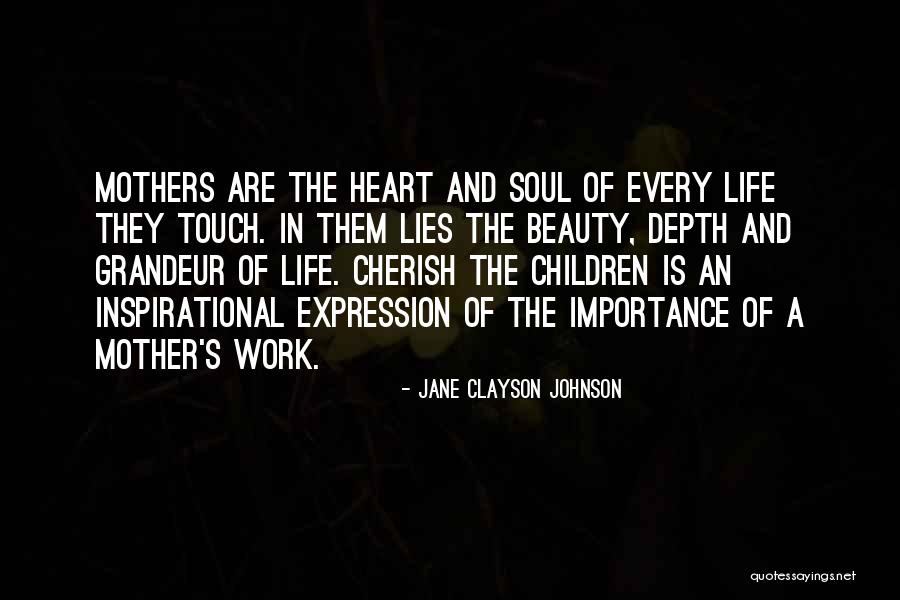 Mothers Beauty Quotes By Jane Clayson Johnson