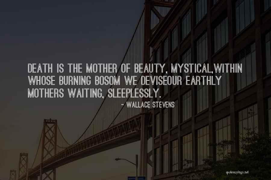 Mothers Beauty Quotes By Wallace Stevens