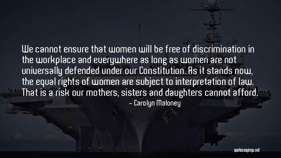 Mothers Daughters Sisters Quotes By Carolyn Maloney Mothers Daughters Sisters Quotes By Carolyn Maloney