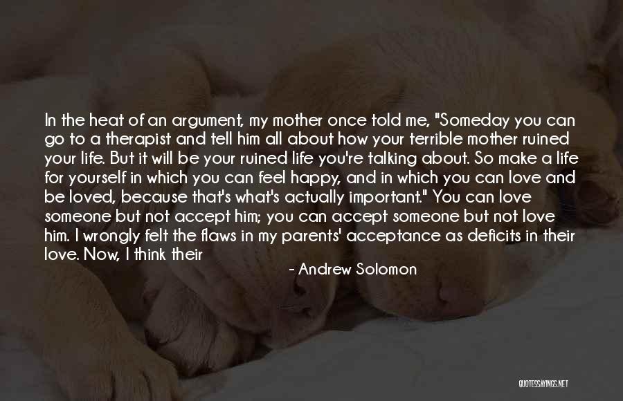 Mother's Love For Their Child Quotes By Andrew Solomon