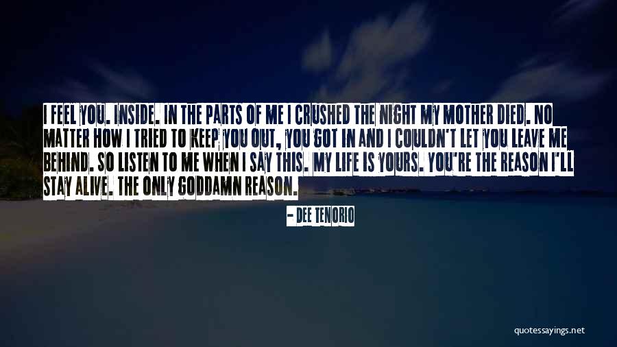 Mother's Night Out Quotes By Dee Tenorio Mother's Night Out Quotes By Dee Tenorio