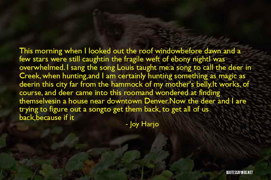 Mother's Night Out Quotes By Joy Harjo Mother's Night Out Quotes By Joy Harjo