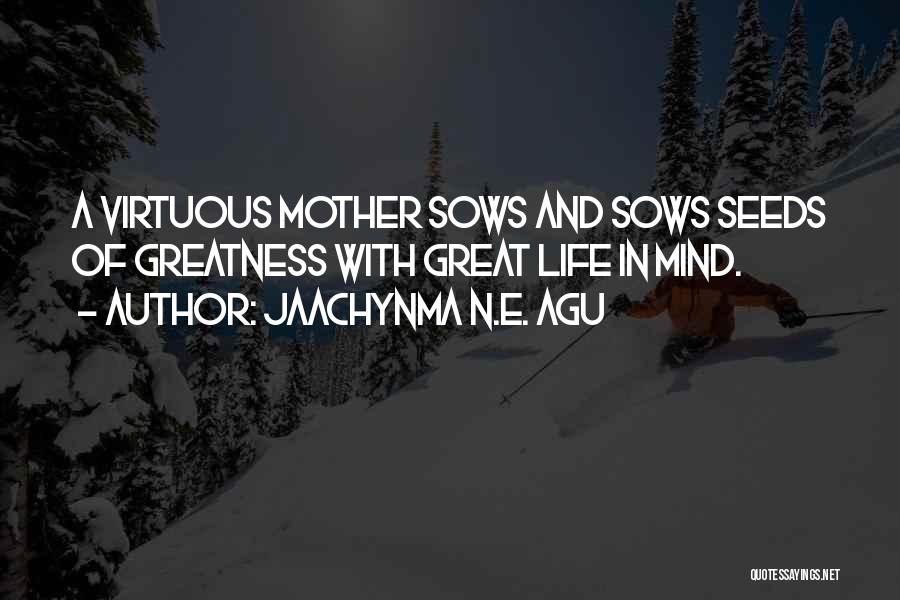 Mother's Sacrifice Quotes By Jaachynma N.E. Agu