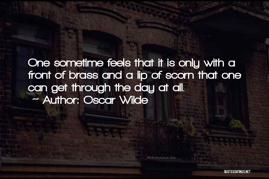 Mother's Scorn Quotes By Oscar Wilde