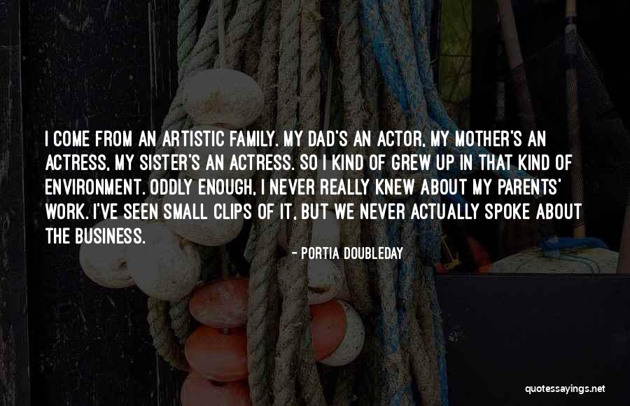 Mother's Work Is Never Done Quotes By Portia Doubleday