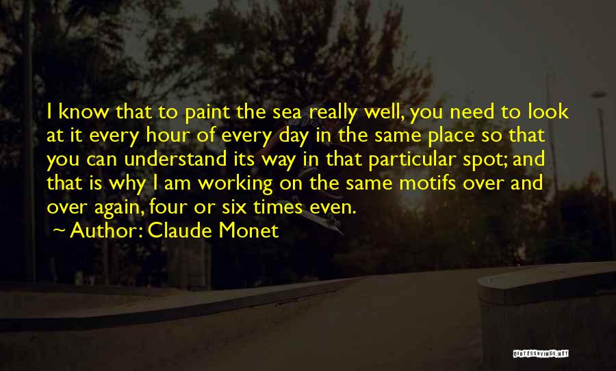 Motifs Quotes By Claude Monet