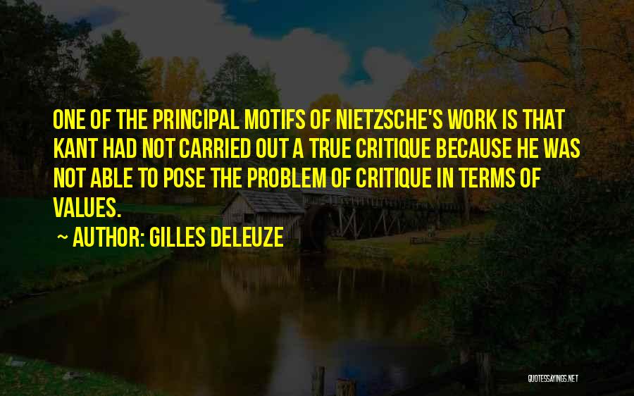 Motifs Quotes By Gilles Deleuze