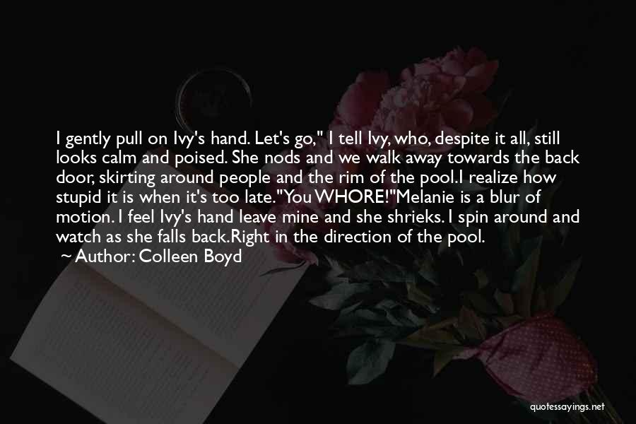 Motion Blur Quotes By Colleen Boyd