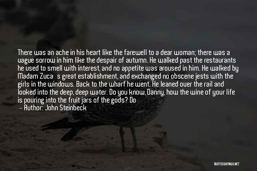 Motionless Quotes By John Steinbeck
