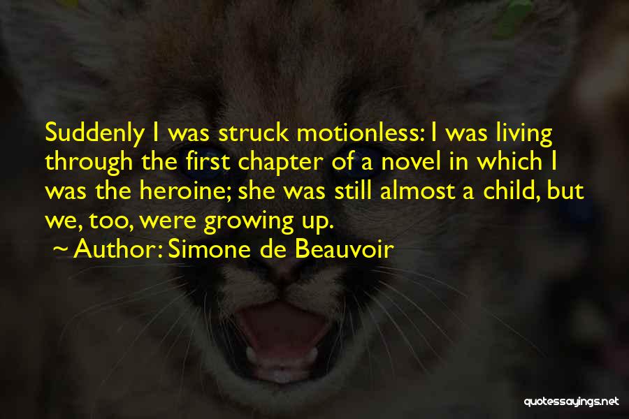 Motionless Quotes By Simone De Beauvoir