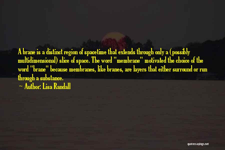 Motivated Quotes By Lisa Randall