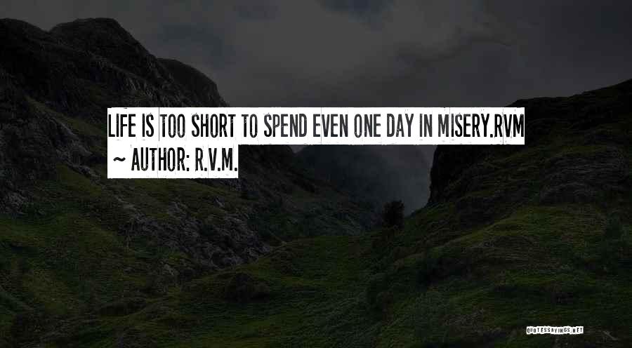 Motivation In Life Quotes By R.v.m.