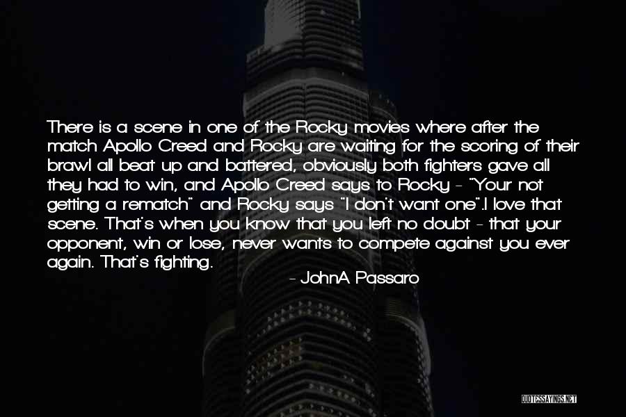 Motivation In Sports Quotes By JohnA Passaro Motivation In Sports Quotes By JohnA Passaro