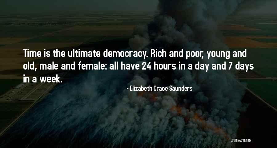 Motivation To Be Rich Quotes By Elizabeth Grace Saunders
