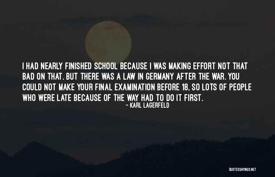 Motivation To Be Rich Quotes By Karl Lagerfeld