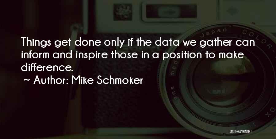 Motivation To Success Quotes By Mike Schmoker