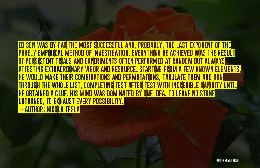Motivation To Success Quotes By Nikola Tesla