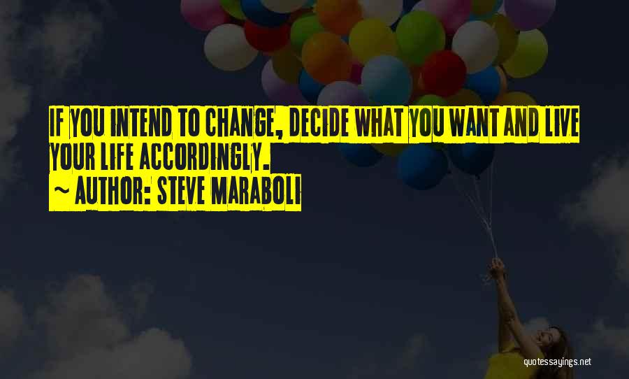 Motivational Change Your Life Quotes By Steve Maraboli