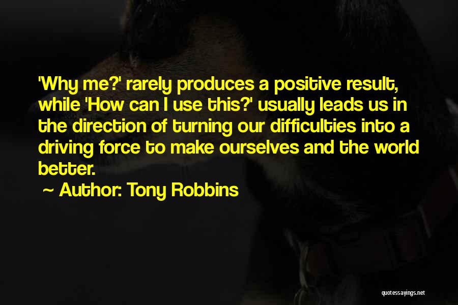 Motivational Driving Quotes By Tony Robbins