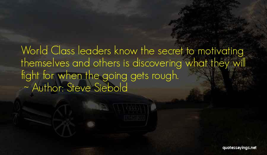 Motivational Fight Quotes By Steve Siebold
