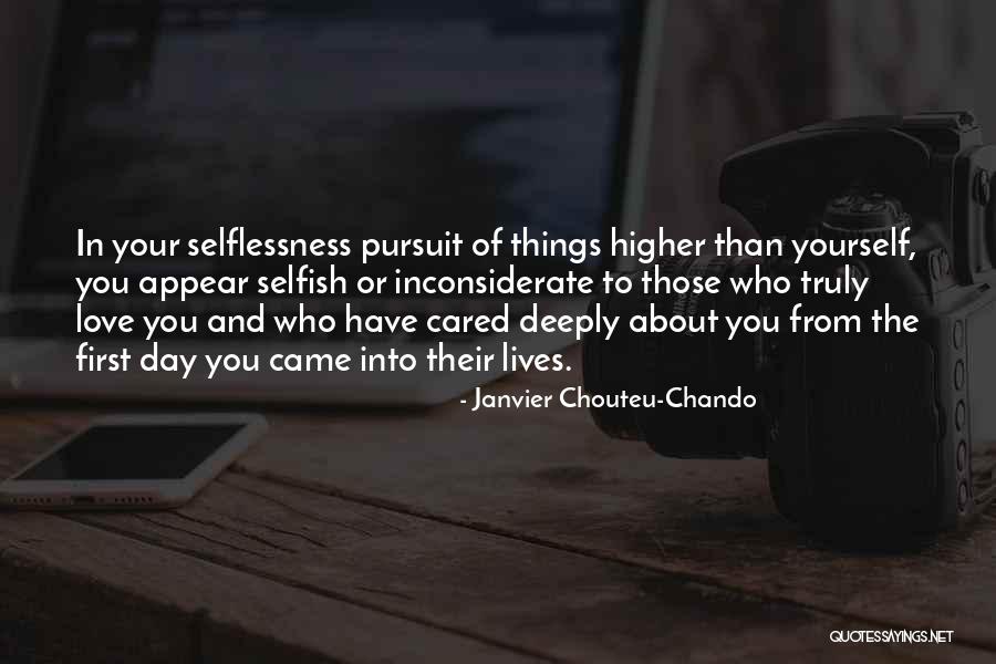 Motivational Life Quotes By Janvier Chouteu-Chando