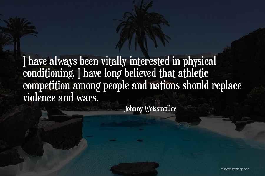 Motivational One Liner Quotes By Johnny Weissmuller Motivational One Liner Quotes By Johnny Weissmuller