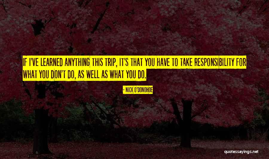 Motivational One Liner Quotes By Nick O'Donohoe Motivational One Liner Quotes By Nick O'Donohoe