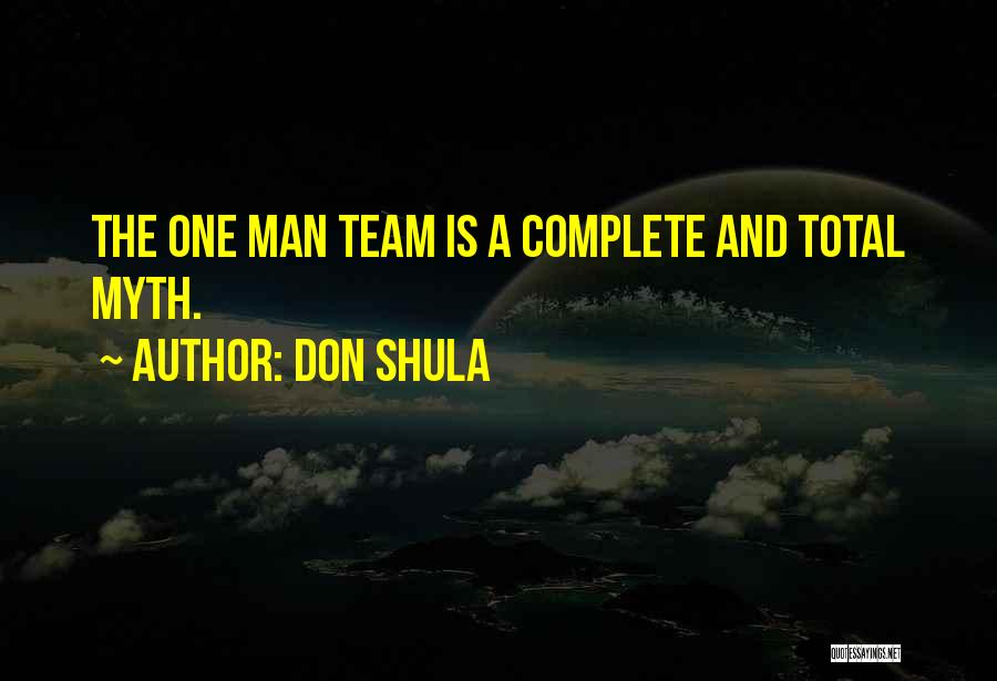 Motivational Teamwork Quotes By Don Shula