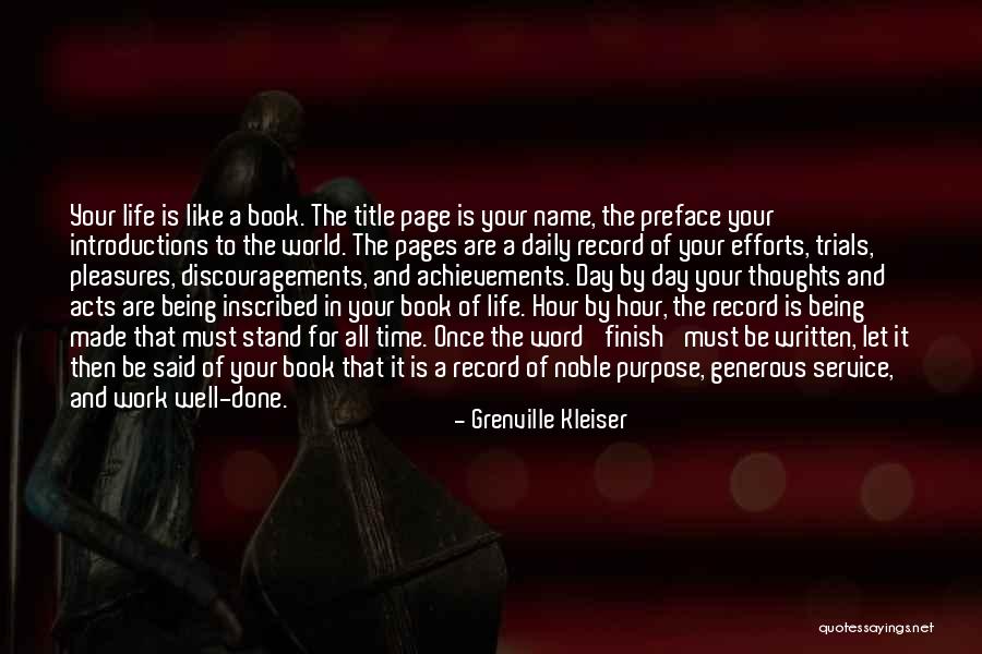 Motivational Work Day Quotes By Grenville Kleiser Motivational Work Day Quotes By Grenville Kleiser