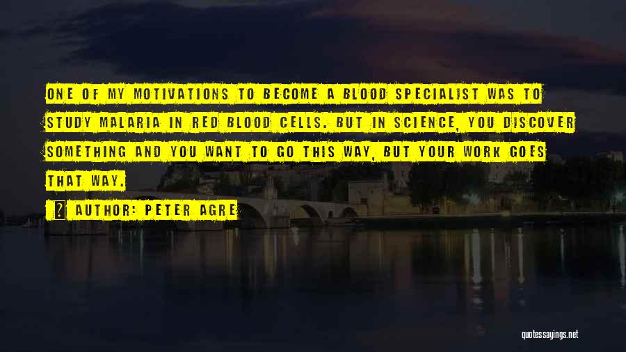 Motivations Quotes By Peter Agre