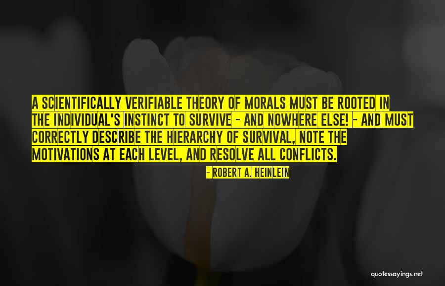 Motivations Quotes By Robert A. Heinlein