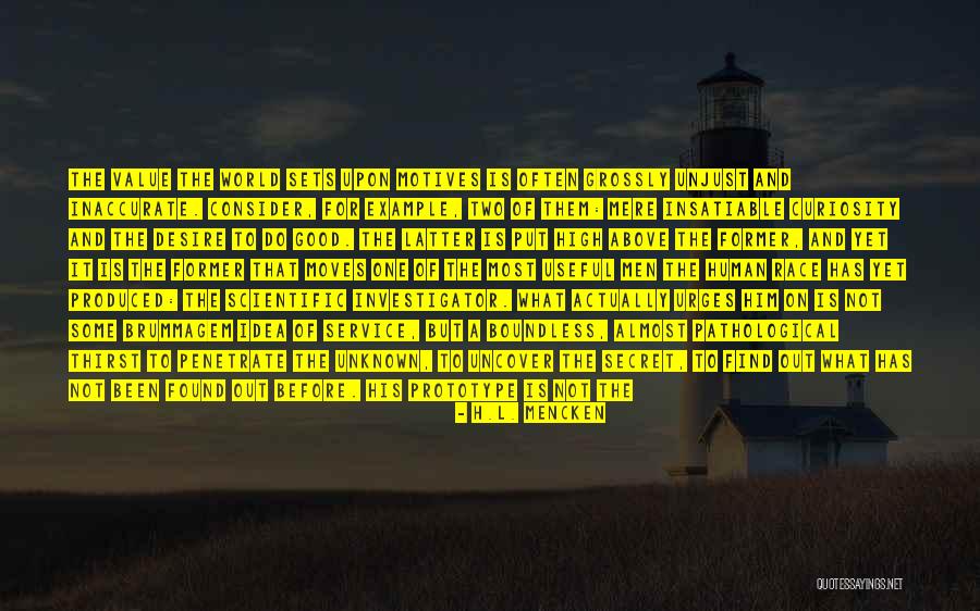 Motives Of Human Quotes By H.L. Mencken