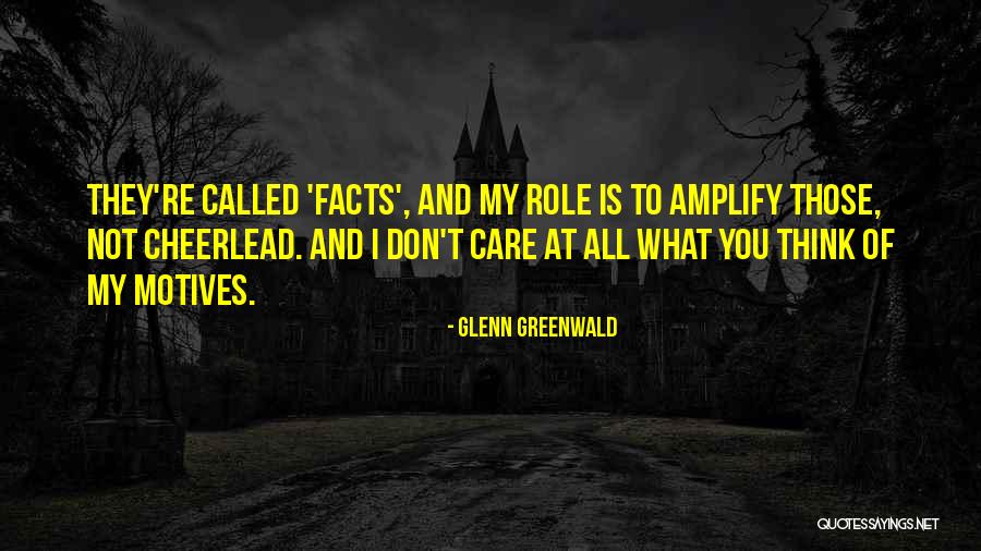 Motives Quotes By Glenn Greenwald Motives Quotes By Glenn Greenwald