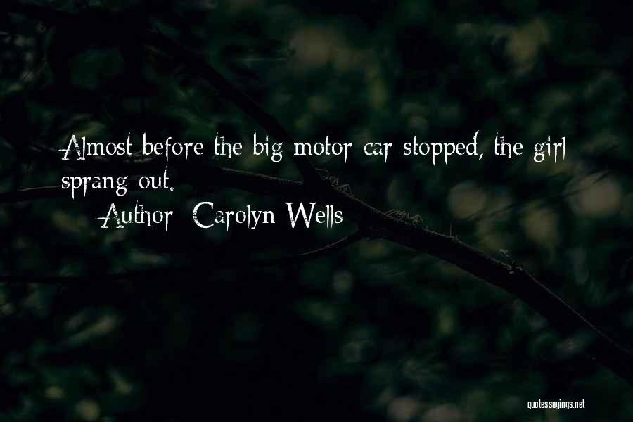 Motor Car Quotes By Carolyn Wells