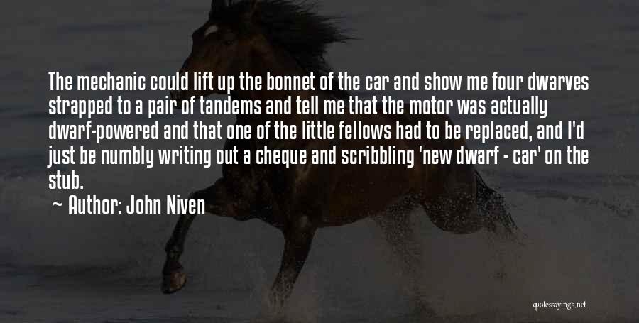 Motor Car Quotes By John Niven