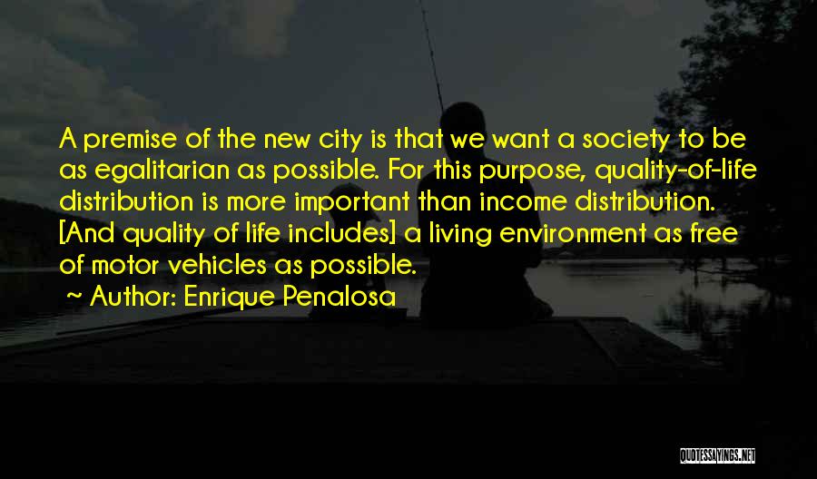 Motor City Quotes By Enrique Penalosa