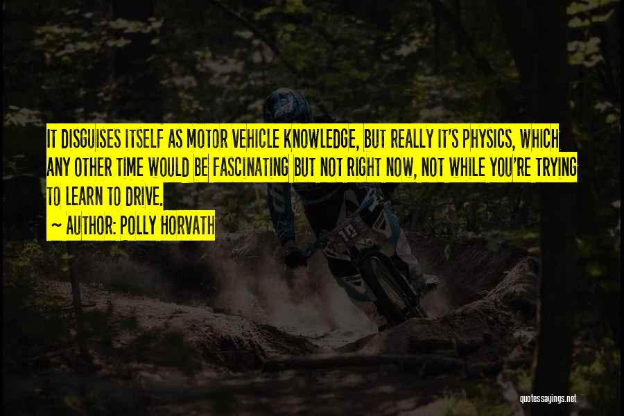 Motor Vehicle Quotes By Polly Horvath