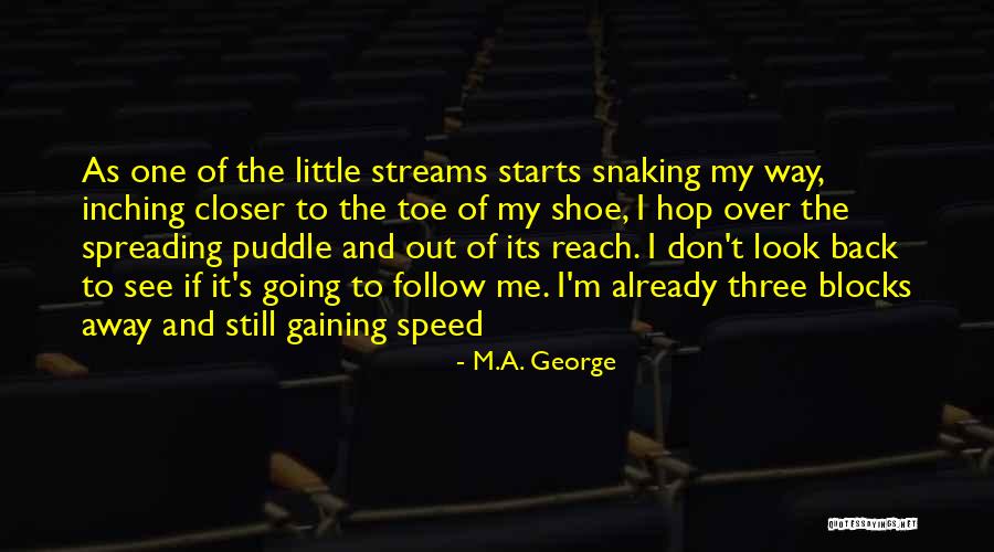 Motoseat Quotes By M.A. George Motoseat Quotes By M.A. George