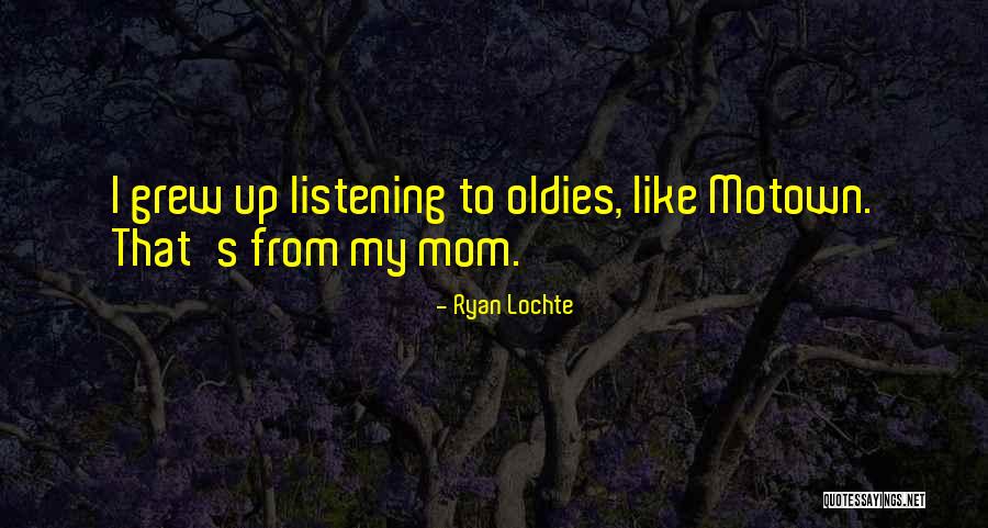 Motown Quotes By Ryan Lochte