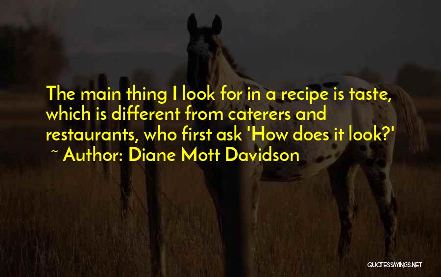 Mott Quotes By Diane Mott Davidson