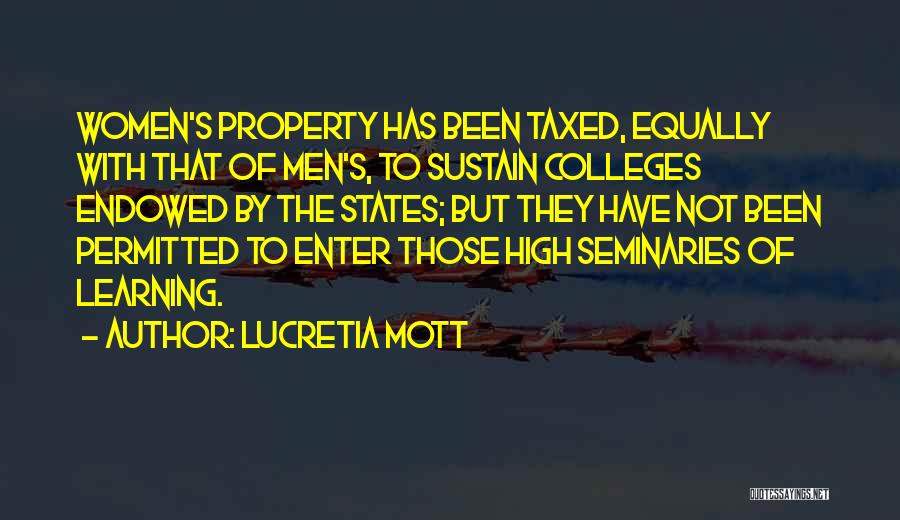 Mott Quotes By Lucretia Mott