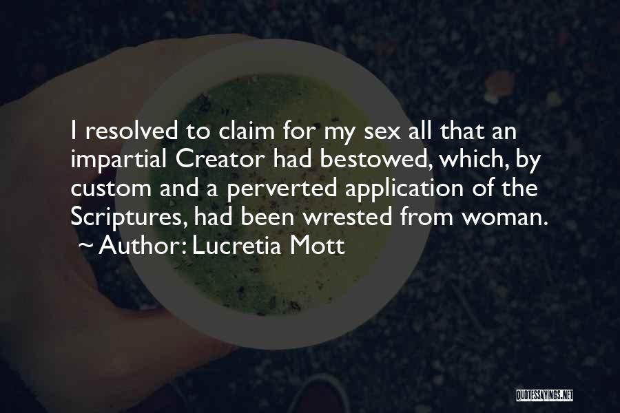 Mott Quotes By Lucretia Mott