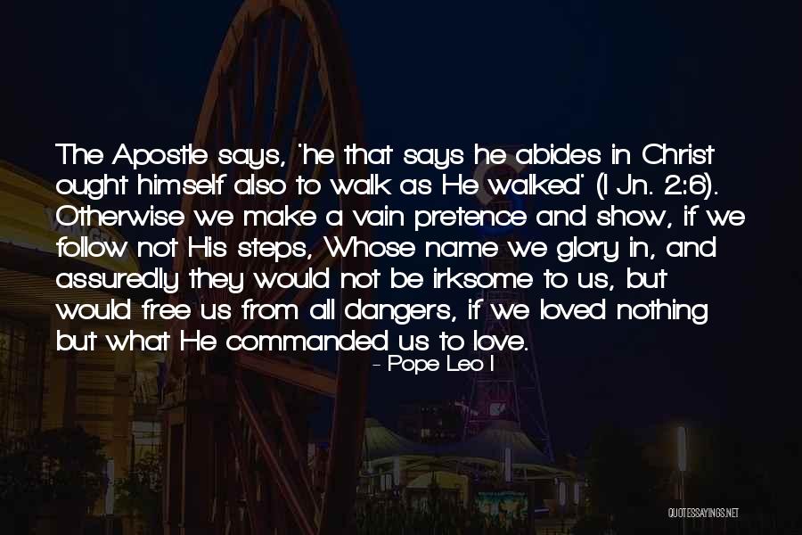 Motuda Negros Quotes By Pope Leo I Motuda Negros Quotes By Pope Leo I
