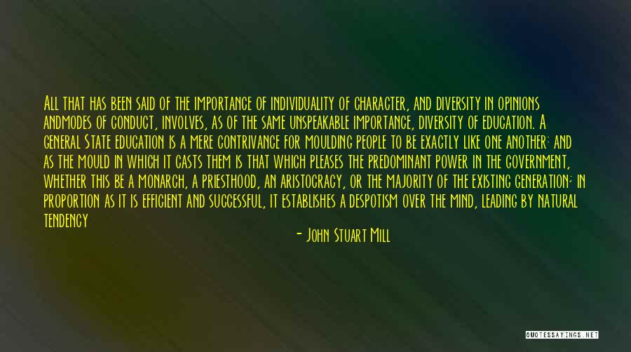 Moulding Character Quotes By John Stuart Mill Moulding Character Quotes By John Stuart Mill