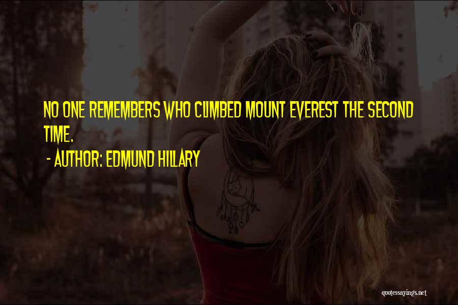 Mount Everest Quotes By Edmund Hillary