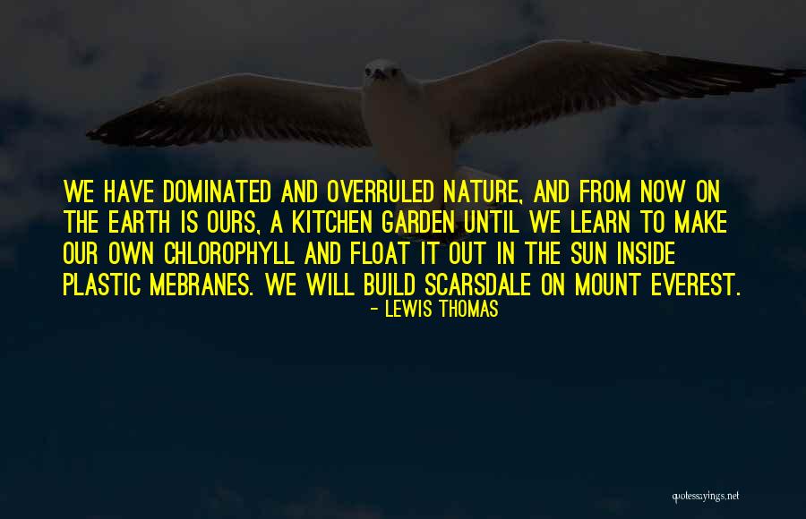 Mount Everest Quotes By Lewis Thomas