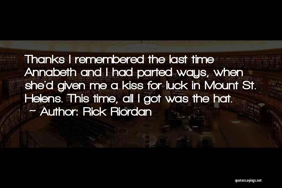 Mount St Helens Quotes By Rick Riordan