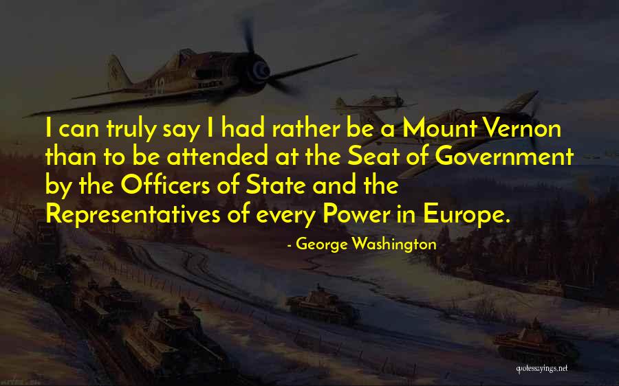 Mount Vernon Washington Quotes By George Washington